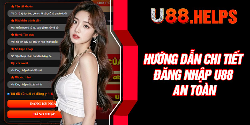 Hướng dẫn chi tiết đăng nhập U88 an toàn